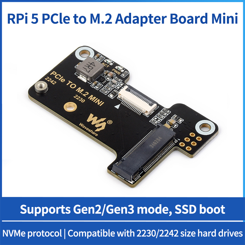 Turing Pi 2 - Raspberry Pi 5 PCIe a M.2
