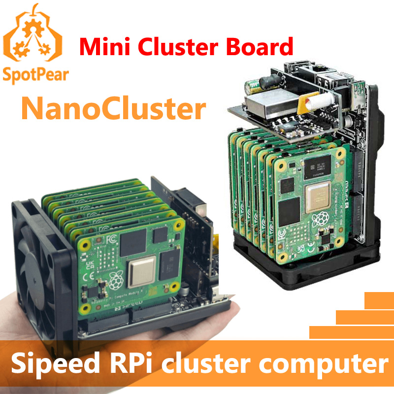 Sipeed NanoCluster Mini Nano C - Deskpi Super6C reseña y precio