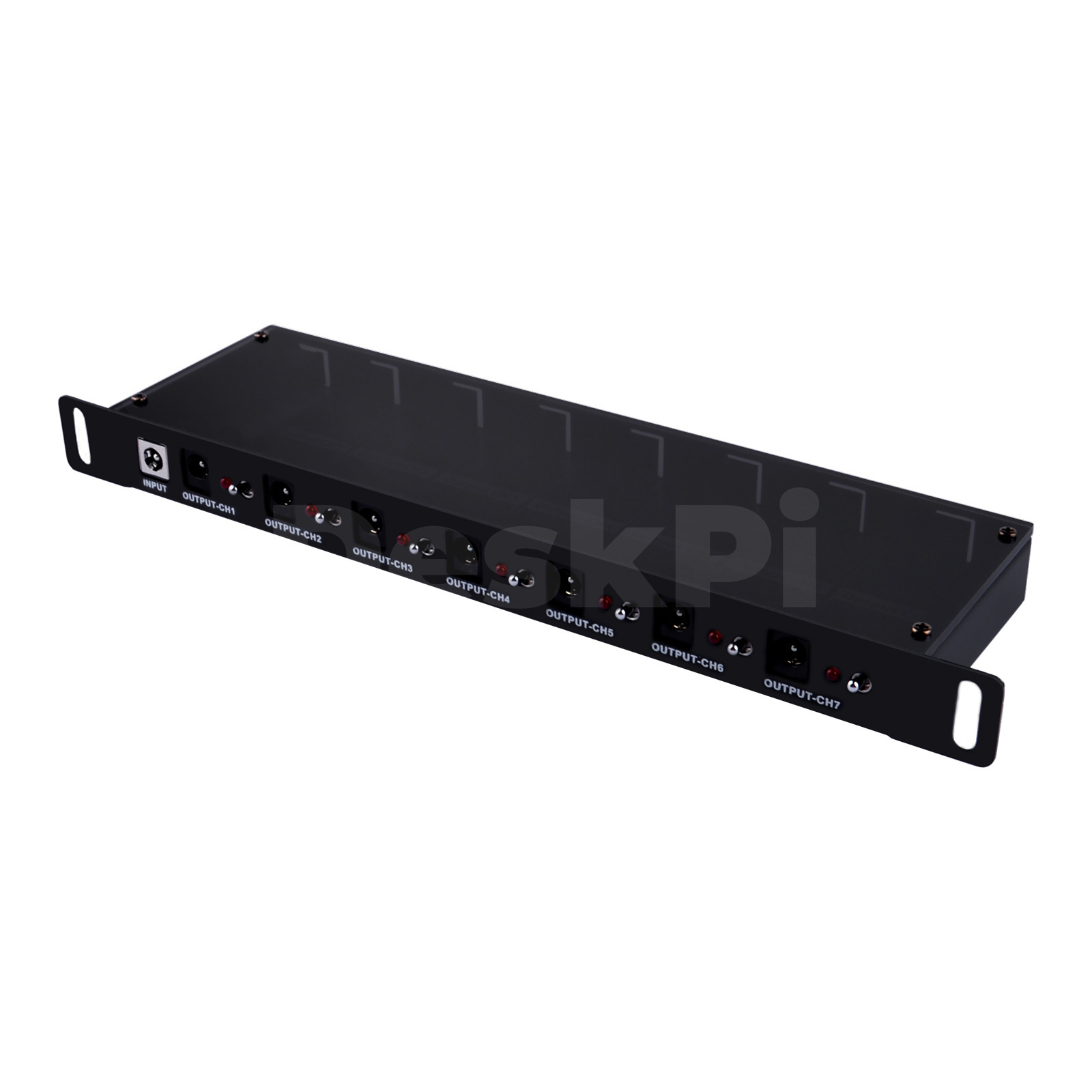 DeskPi DC PDU Lite 7-CH 0.5U p - Deskpi Super6C reseña y precio