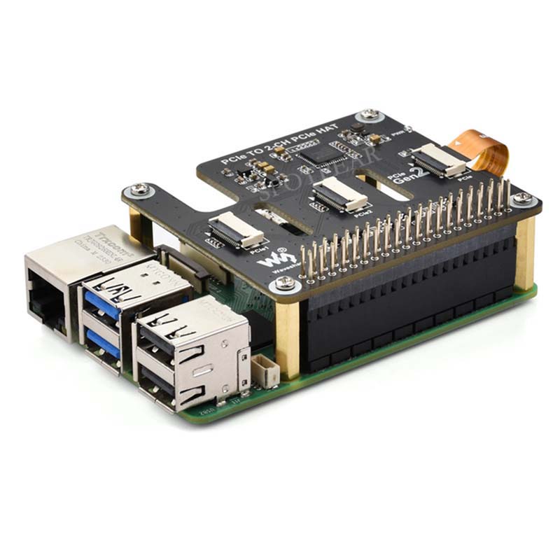 Raspberry Pi 5 PCIe a 2 canale - Turing Pi 2 reseña y precio