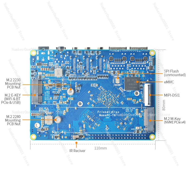 Placa de Desarrollo NanoPC T6  - Nanopc T6 16Gb reseña y precio