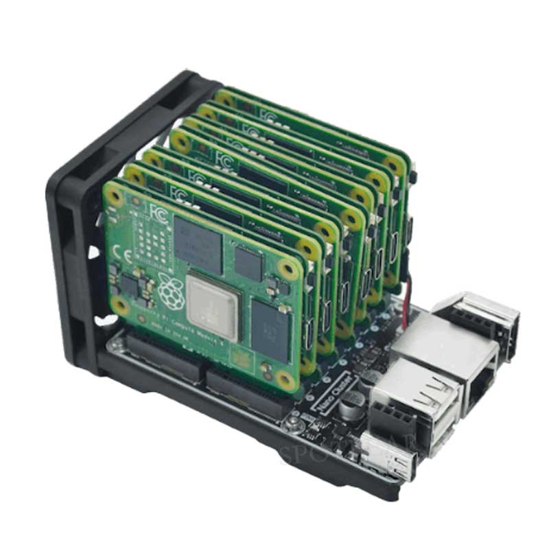 Sipeed NanoCluster Mini tabler - Deskpi Super6C reseña y precio