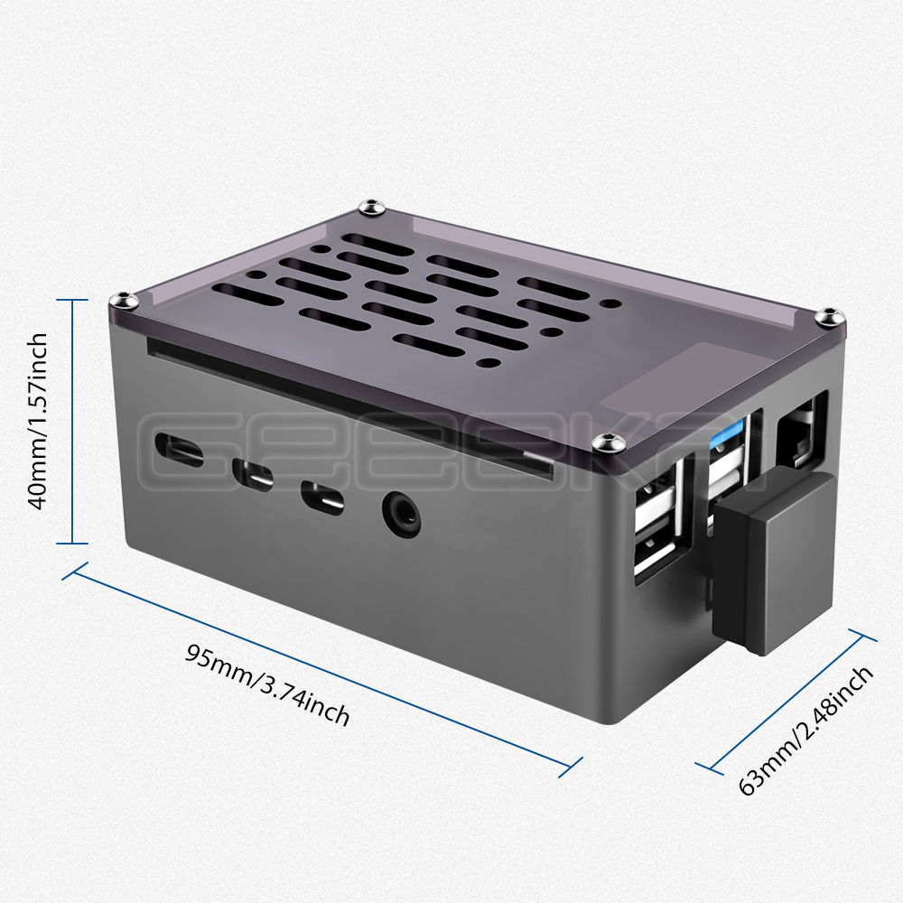 GeeekPi Caja de ladrillo de al - Turing Pi 2 reseña y precio