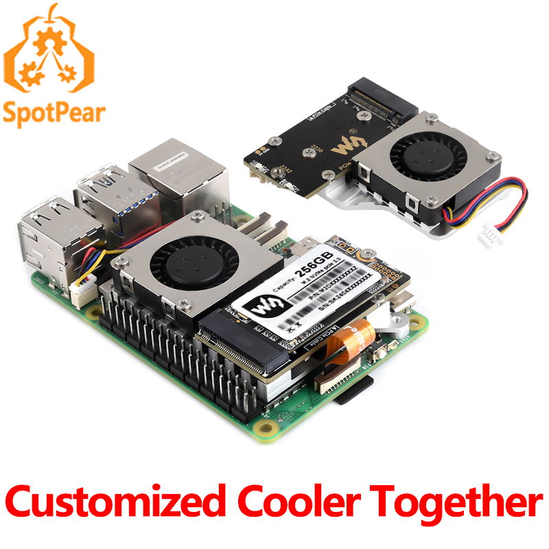 Placa SSD Raspberry Pi 5 PCIe  - Deskpi Super6C reseña y precio
