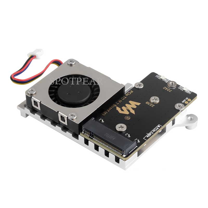 Placa SSD Raspberry Pi 5 PCIe  - Deskpi Super6C reseña y precio