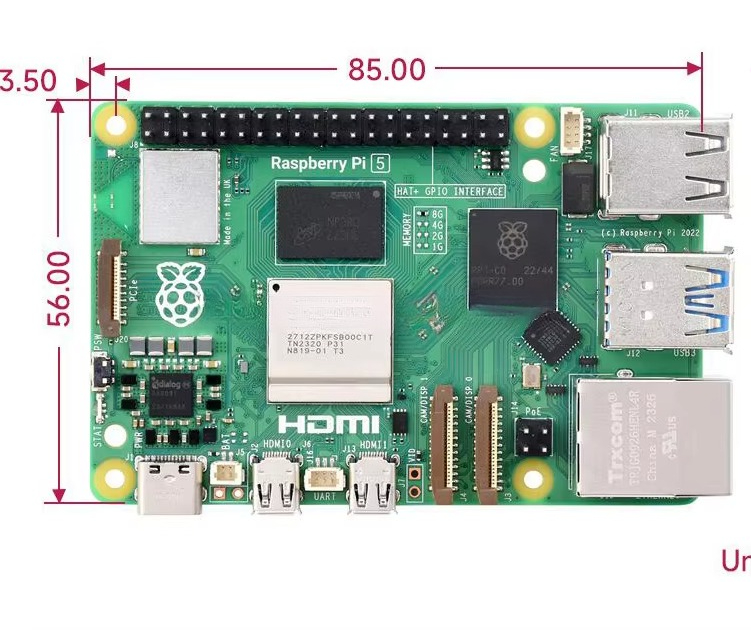 Raspberry Pi 5 con Procesador  - Raspberry Pi 5 8Gb reseña y precio