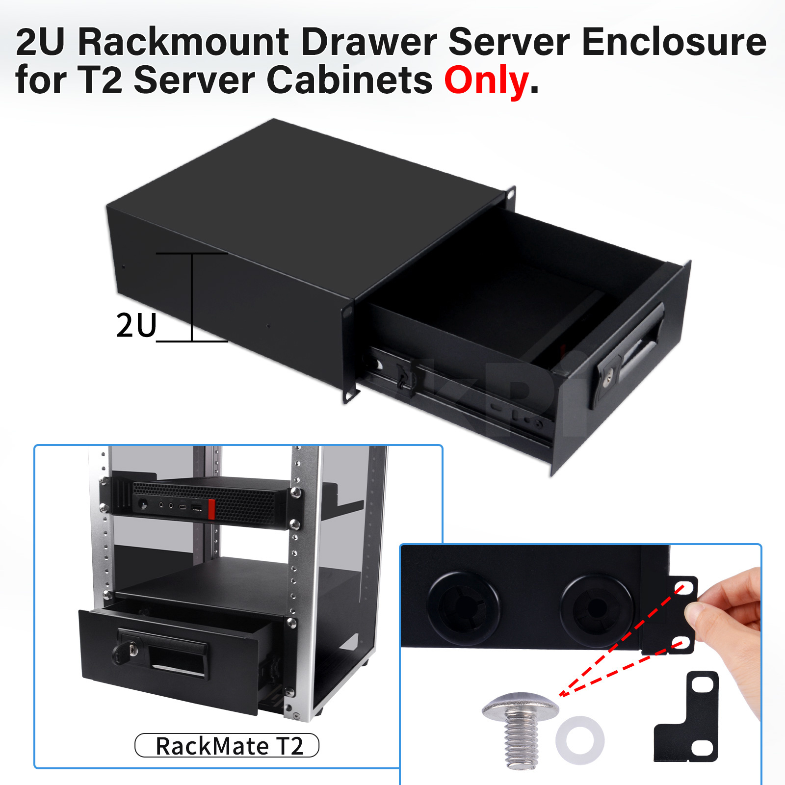 DeskPi RackMate 2U Cajón con c - Deskpi Super6C reseña y precio