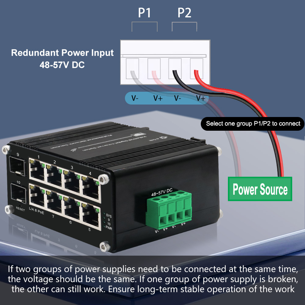 Switch PoE Administrado de 8 P - Managed Gigabit Poe Switch 8 Port 802.3At reseña y precio