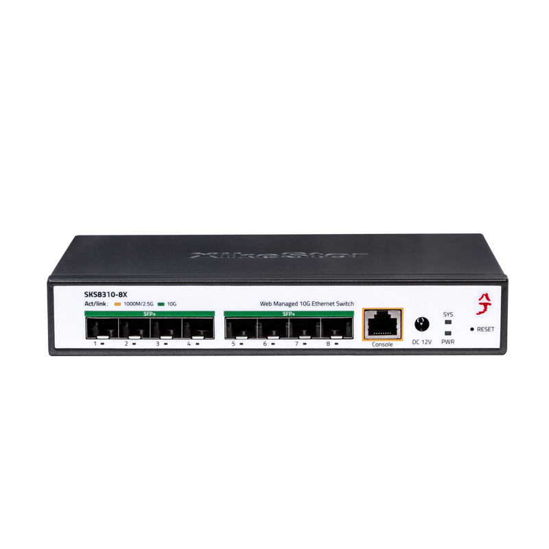 Switch XikeStor de Tres Capas  - Sfp+ 10G Managed Switch 8 Port reseña y precio